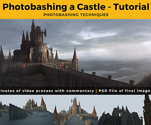 Castle Concept -  Photobashing Techniques