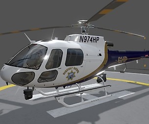 AS-350 California Highway Patrol Animated