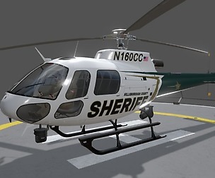 AS-350 Hillsborough County Sheriff Animated