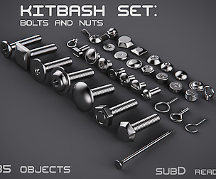 Bolts and Nuts asset pack