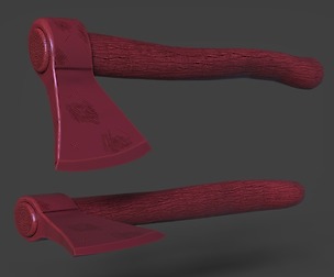 Old Steampunk Axe