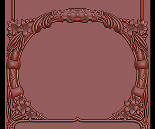 Vintage caffee billboard frame