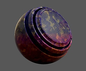 Purple Camo - Substance Painter Smart Material