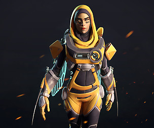 Bumble Bree - Stylized PBR Character