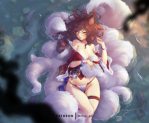 Ahri Animated Wallpaper