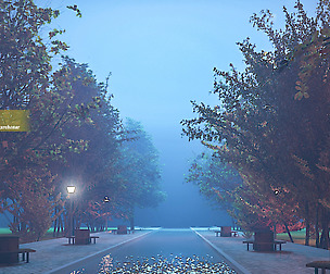 3d Autumn + Fog Mode