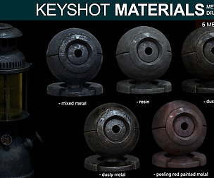 Metal Materials for Keyshot (Part 3)