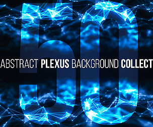 50 Abstract Plexus BG Collection