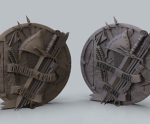 Slavic jewelry 3D print model