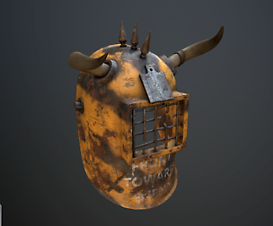 Helmet with horns