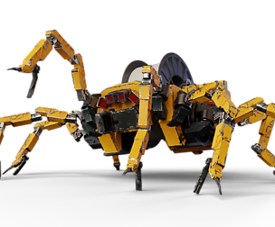 Mechanical spider (game ready)