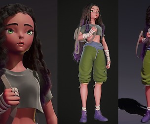 The dreamer! 3D Character
