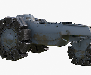 Alkett VsKfz 617 Minenrumer Mental Ray