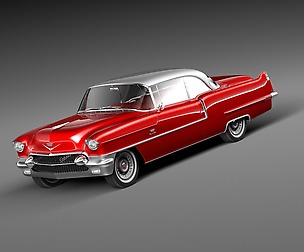 Cadillac Coupe DeVille 1956