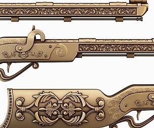 gun for print