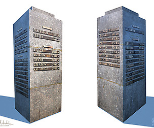 Travel Sign Monument