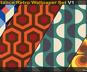 Substance - Retro Wallpaper