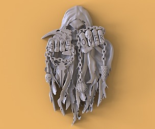 death is the end of the game 3D print model