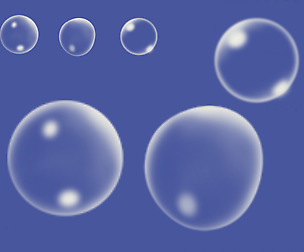 Bubble Brushes for Photoshop