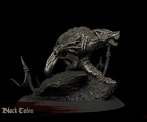 3D Printable Werewolf 1 - Sons Of The Blood Moon
