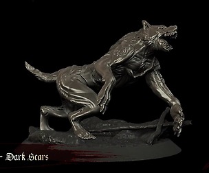 3D Printable Werewolf 4 - Sons Of The Blood