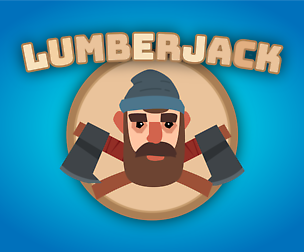 Lumberjack Spine 2D Flat Art Character