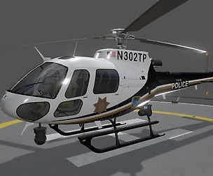 AS-350 Tulsa Police Animated
