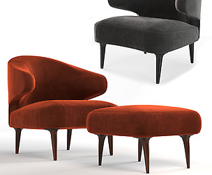 Armchair minotti aston