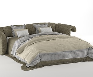 Modern Bed 01