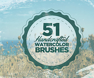51 Handcrafted Watercolor Brushes