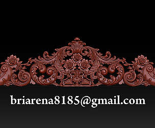 Furniture  3D relief models