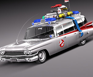 Cadillac ECTO-1 Ghostbusters 1959