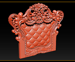 Furniture carving file stl OBJ and ZTL for CNC