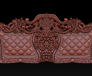 Furniture carving file stl OBJ and ZTL for CNC