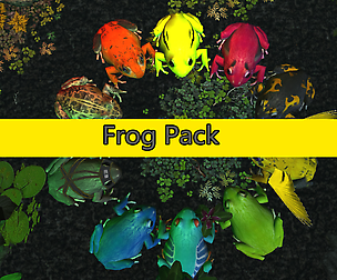 Realistic Frog pack
