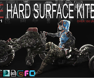 Hard Surface Kitbash Vol 1