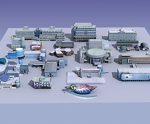 20  city( Korea) building collection