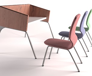 Table and chair