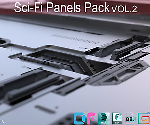 Sci-Fi Panels Pack vol 2