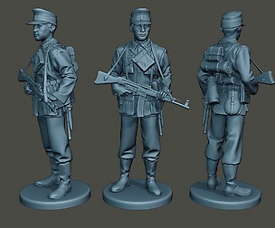 German soldier ww2 walk G3