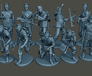 German soldiers ww2 G3 Pack1