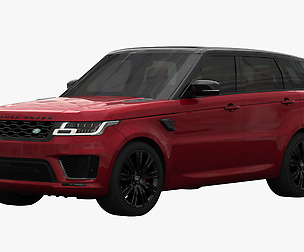 Range Rover Sport 2018 (detailed interior)
