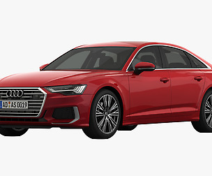 Audi A6 S-Line 2019 (Detailed Interior)