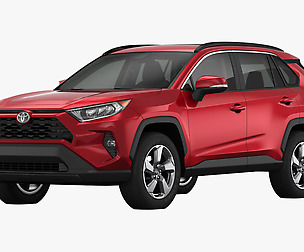 Toyota RAV4 2019 (Detailed Interior)