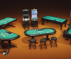 Casino Props Pack UE4 UNITY