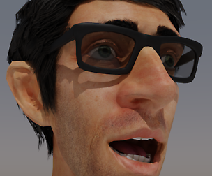 Cartoon Guy Rigged