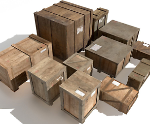 Transport crates Pack 2