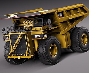 CAT Haul Truck 797B