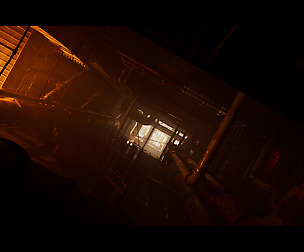 Abandoned Industrial Stairwell