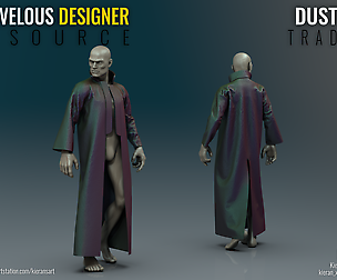 Duster Trader - Marvelous Designer Resource